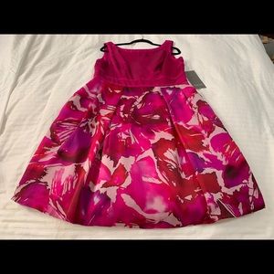 NWT silk organza Theia party dress sz 14